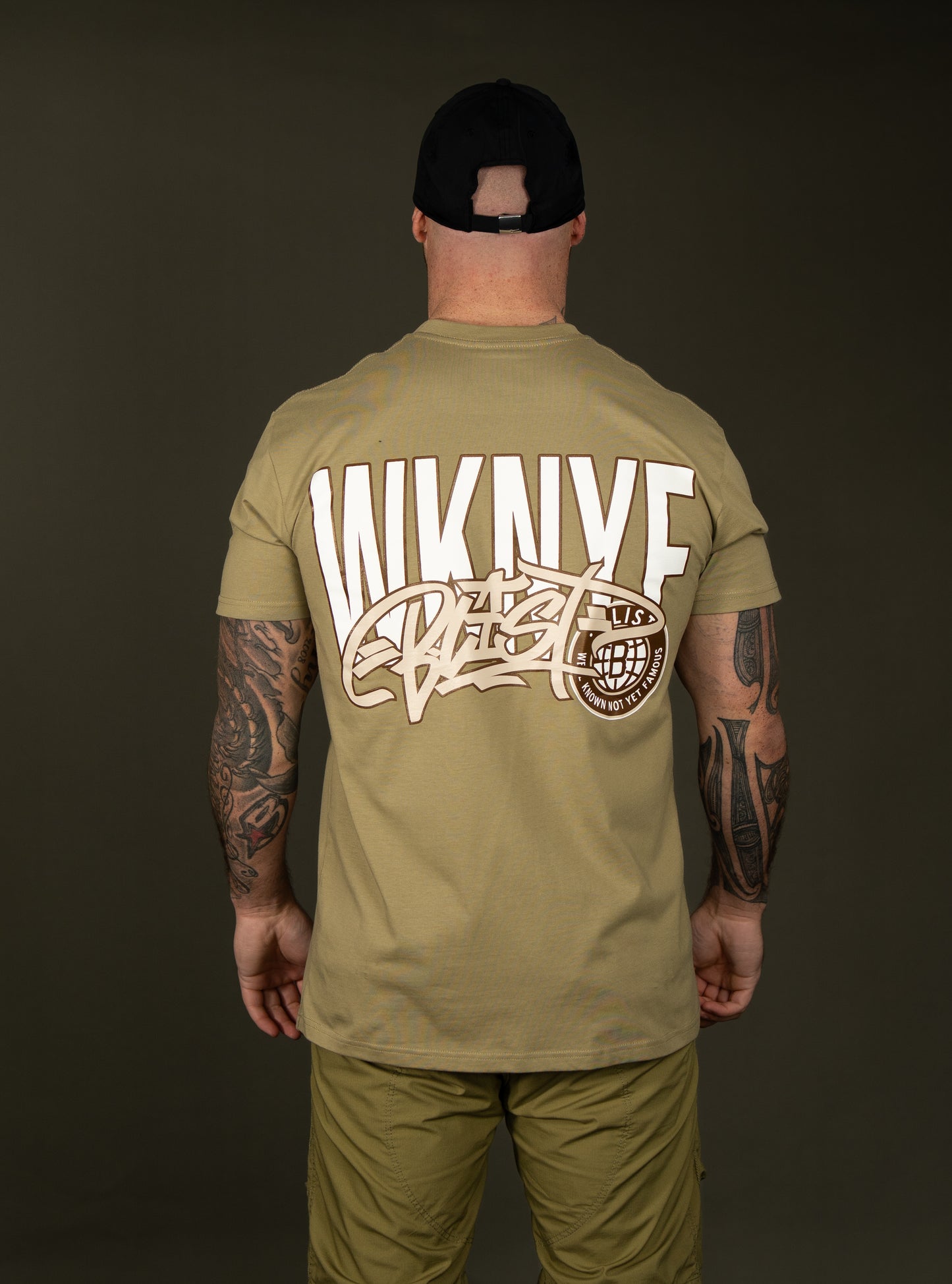 SAFARI GREEN B-LIST TAG T-SHIRT