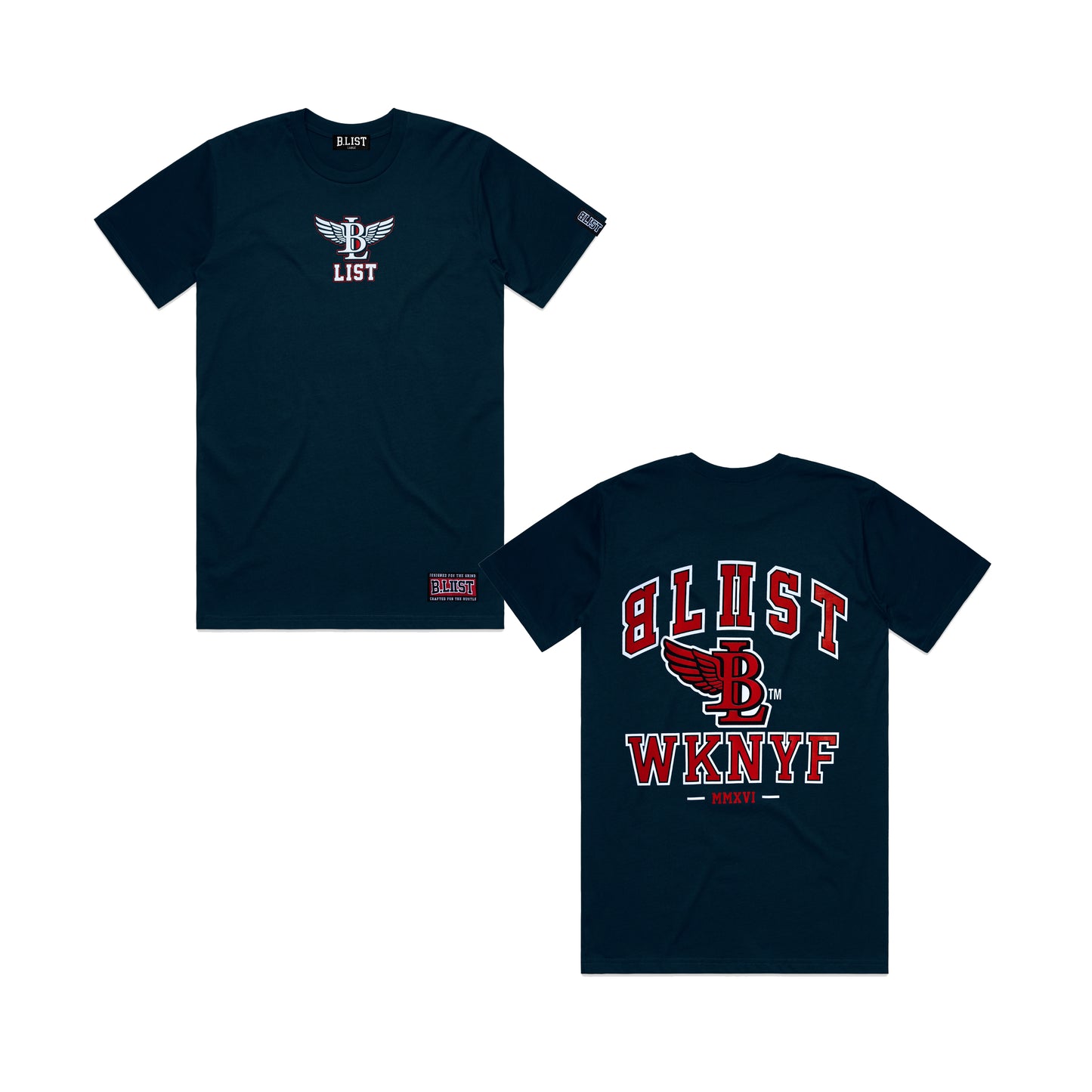 NAVY B-WING T-SHIRT