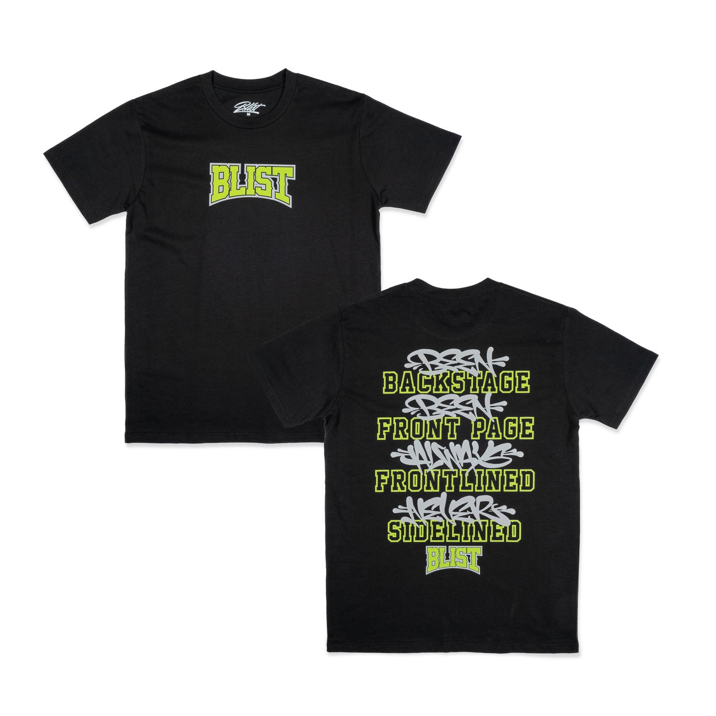 BEEN BACKSTAGE TEE - BLACK